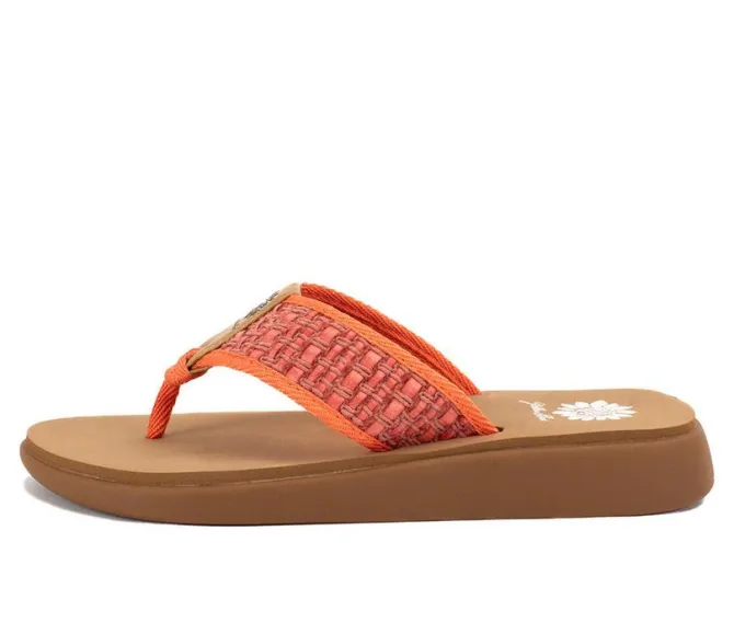Women's Yellow Box Gracia Flip-Flops