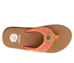 Women's Yellow Box Gracia Flip-Flops