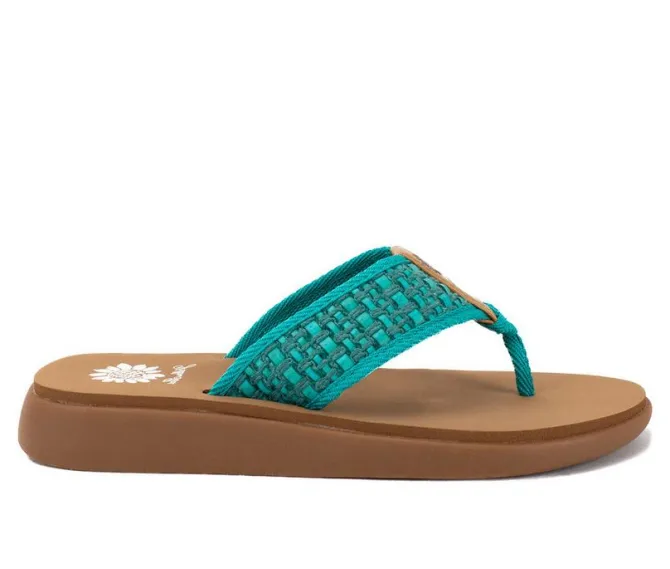 Women's Yellow Box Gracia Flip-Flops