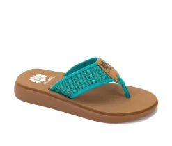 Women's Yellow Box Gracia Flip-Flops