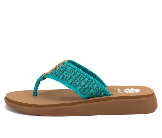 Women's Yellow Box Gracia Flip-Flops