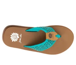 Women's Yellow Box Gracia Flip-Flops
