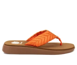 Women's Yellow Box Grant Flip-Flops