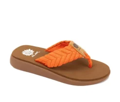 Women's Yellow Box Grant Flip-Flops