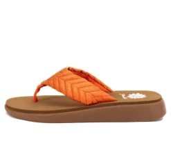 Women's Yellow Box Grant Flip-Flops