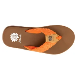 Women's Yellow Box Grant Flip-Flops