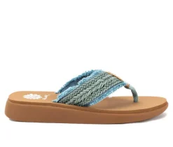 Women's Yellow Box Guppy Flip-Flops