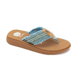 Women's Yellow Box Guppy Flip-Flops