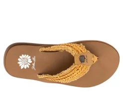 Women's Yellow Box Guppy Flip-Flops