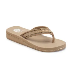 Women's Yellow Box Hardin Flip-Flops