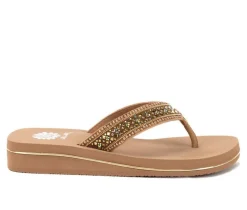 Women's Yellow Box Hemma Flip-Flops