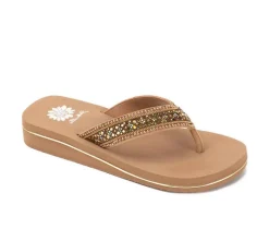 Women's Yellow Box Hemma Flip-Flops