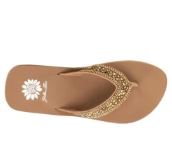 Women's Yellow Box Hemma Flip-Flops