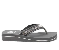 Women's Yellow Box Hemma Flip-Flops