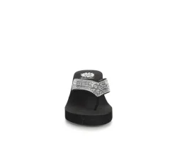 Women's Yellow Box Hestia Wedge Flip-Flops