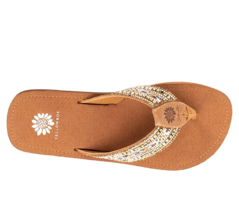 Women's Yellow Box Jabiru Flip-Flops