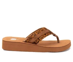 Women's Yellow Box Jafna Flip-Flops