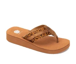 Women's Yellow Box Jafna Flip-Flops