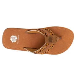Women's Yellow Box Jafna Flip-Flops