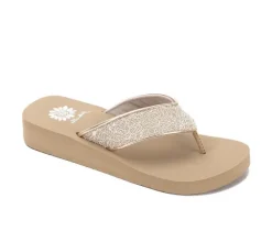 Women's Yellow Box Jasty Flip-Flops