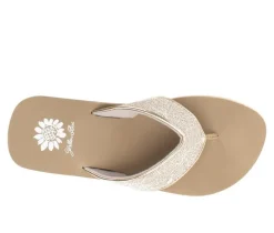 Women's Yellow Box Jasty Flip-Flops
