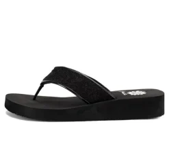 Women's Yellow Box Jasty Flip-Flops