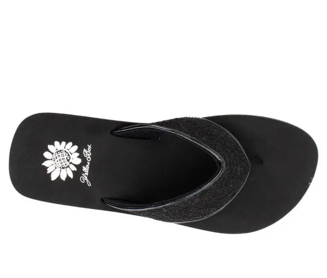Women's Yellow Box Jasty Flip-Flops