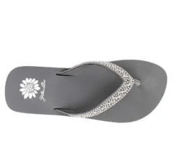 Women's Yellow Box Jayne Flip-Flops