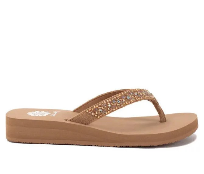Women's Yellow Box Jayne Flip-Flops