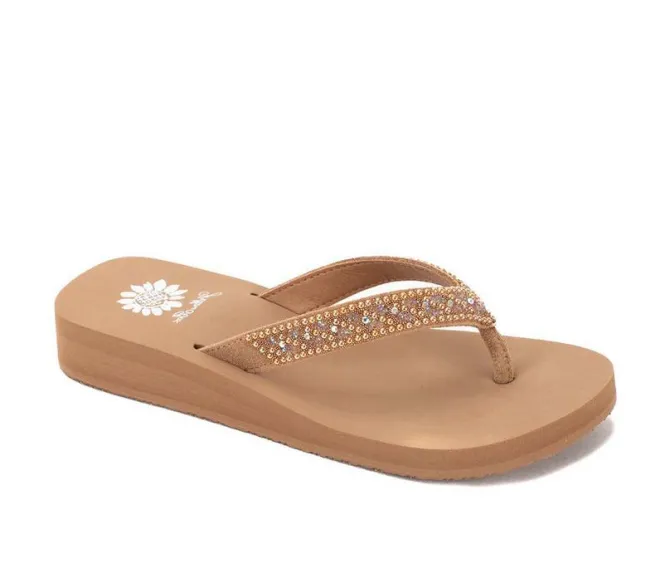 Women's Yellow Box Jayne Flip-Flops