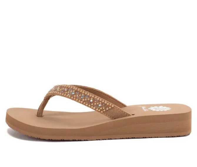 Women's Yellow Box Jayne Flip-Flops