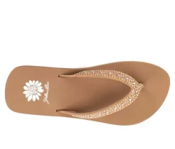 Women's Yellow Box Jayne Flip-Flops