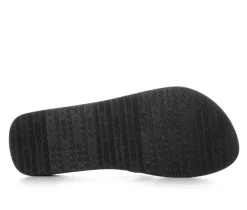 Women's Yellow Box Jovina Wedge Flip-Flops