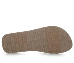 Women's Yellow Box Jovina Wedge Flip-Flops