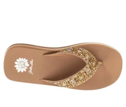 Women's Yellow Box Kania Flip-Flops