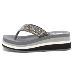 Women's Yellow Box Kania Flip-Flops
