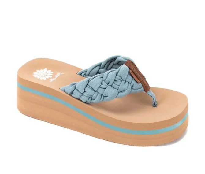 Women's Yellow Box Karnika Flip-Flops
