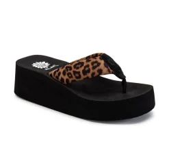 Women's Yellow Box Kaylie Platform Sandals