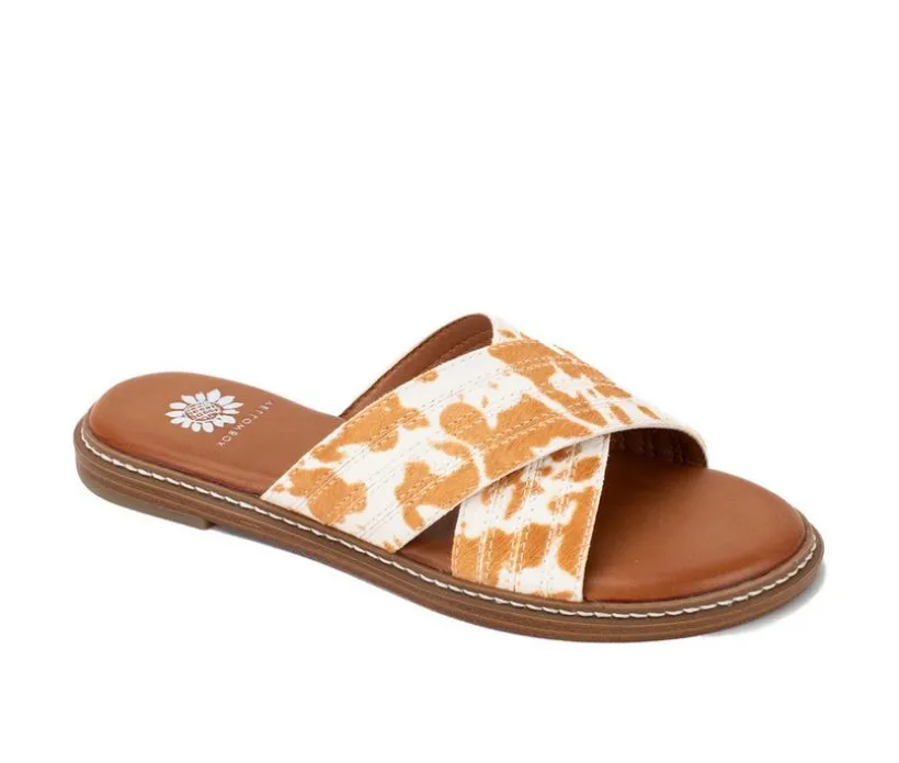 Women's Yellow Box Linta Sandals