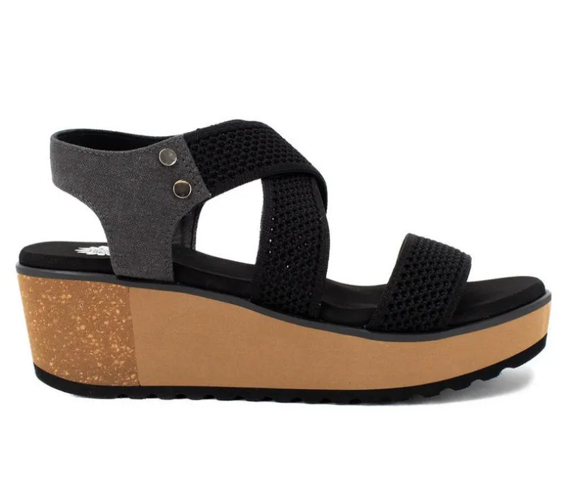 Women's Yellow Box Marnie Wedge Sandals