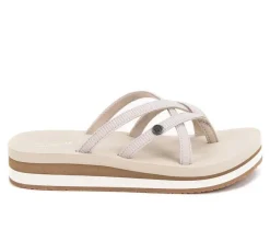 Women's Yellow Box Misaki Flip-Flops