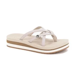 Women's Yellow Box Misaki Flip-Flops