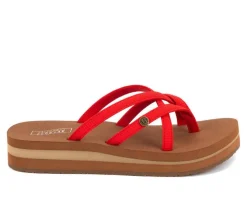 Women's Yellow Box Misaki Flip-Flops