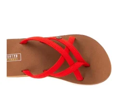 Women's Yellow Box Misaki Flip-Flops