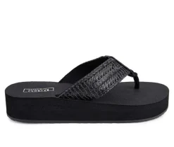Women's Yellow Box Misha Flip-Flops