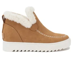 Women's Yellow Box Moritz Shearling Wedge Boots