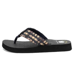 Women's Yellow Box Naddy Flip-Flops