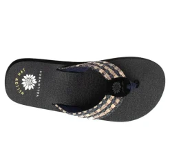 Women's Yellow Box Naddy Flip-Flops