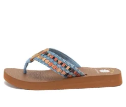 Women's Yellow Box Naddy Flip-Flops