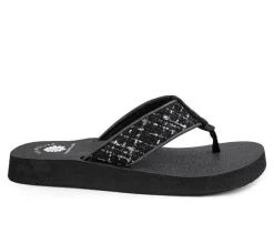Women's Yellow Box Nandya Flip-Flops